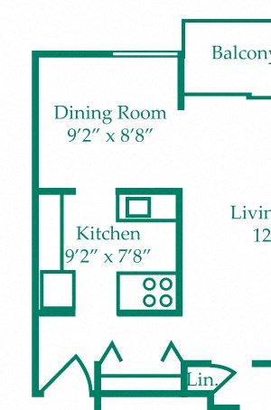 One-Bedroom- Pine